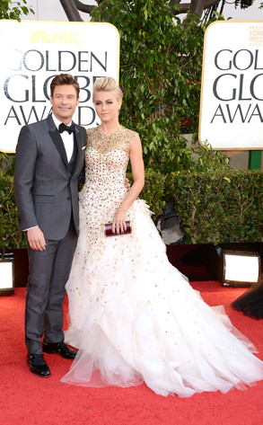 Ryan Seacrest, Julianne Hough, Golden Globe Ryan Seacrest, Julianne Hough, Golden Globe